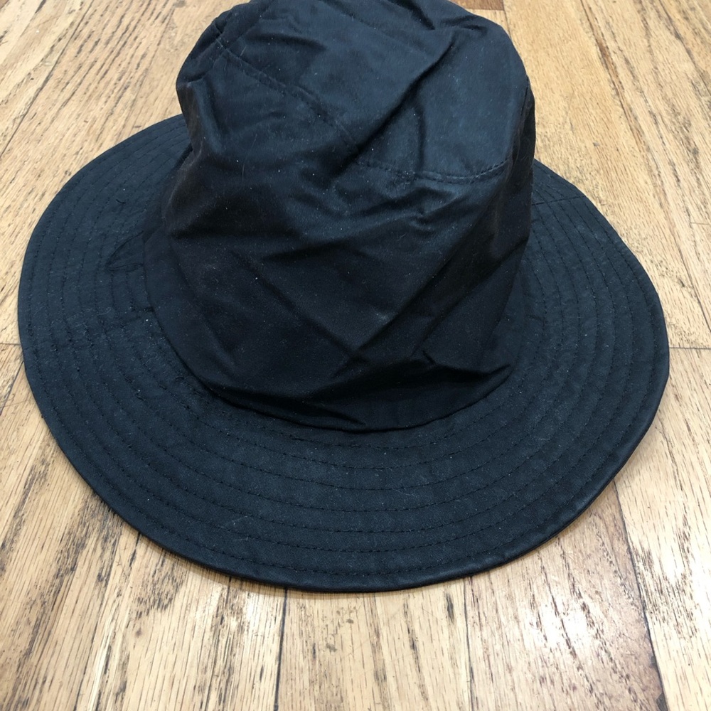 DKNY Classic Black Wide-Brim Hat